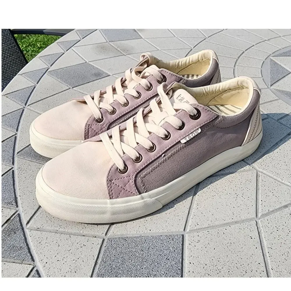 Taos Plim Soul Canvas Low Top Sneakers 10 - Picture 9 of 9